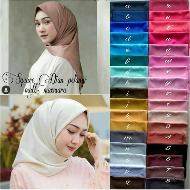 QILLAHIJAB- SEGI EMPAT DIAN PELANGI / HIJAB / JILBAB / KERUDUNG / TUDUNG / KHIMAR / JILBAB SYARI
