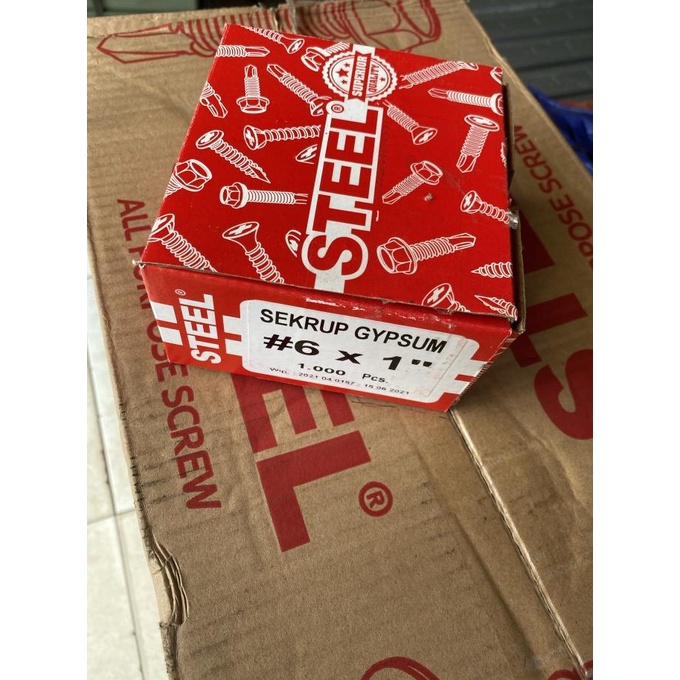 Skrup Gypsum 6X1 / Skrup Sunray 6X1 / Skrup 6X1