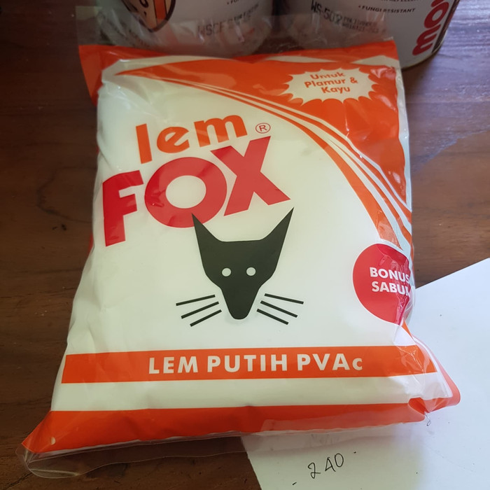 

LEM PUTIH pvac FOX 800 gr