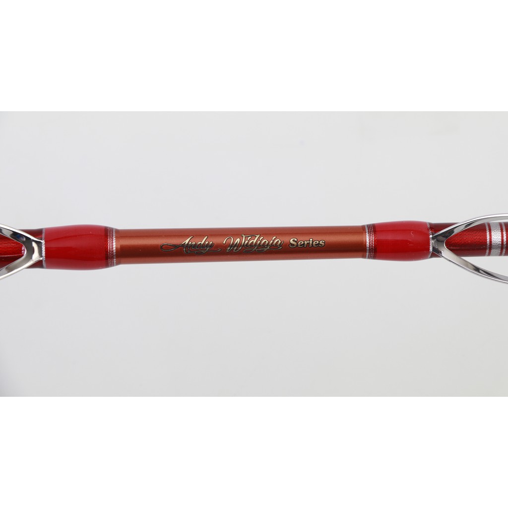 ROD AW SERRIES 582 BC (PE 6) ANDY WIJAYA WIDJAJA / 175CM 1.8M OVER HEAD OH STRAIGHT / SPIRAL GUIDES