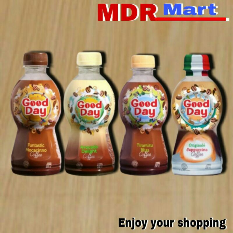 

GOOD DAY all varian 250ml/Botol