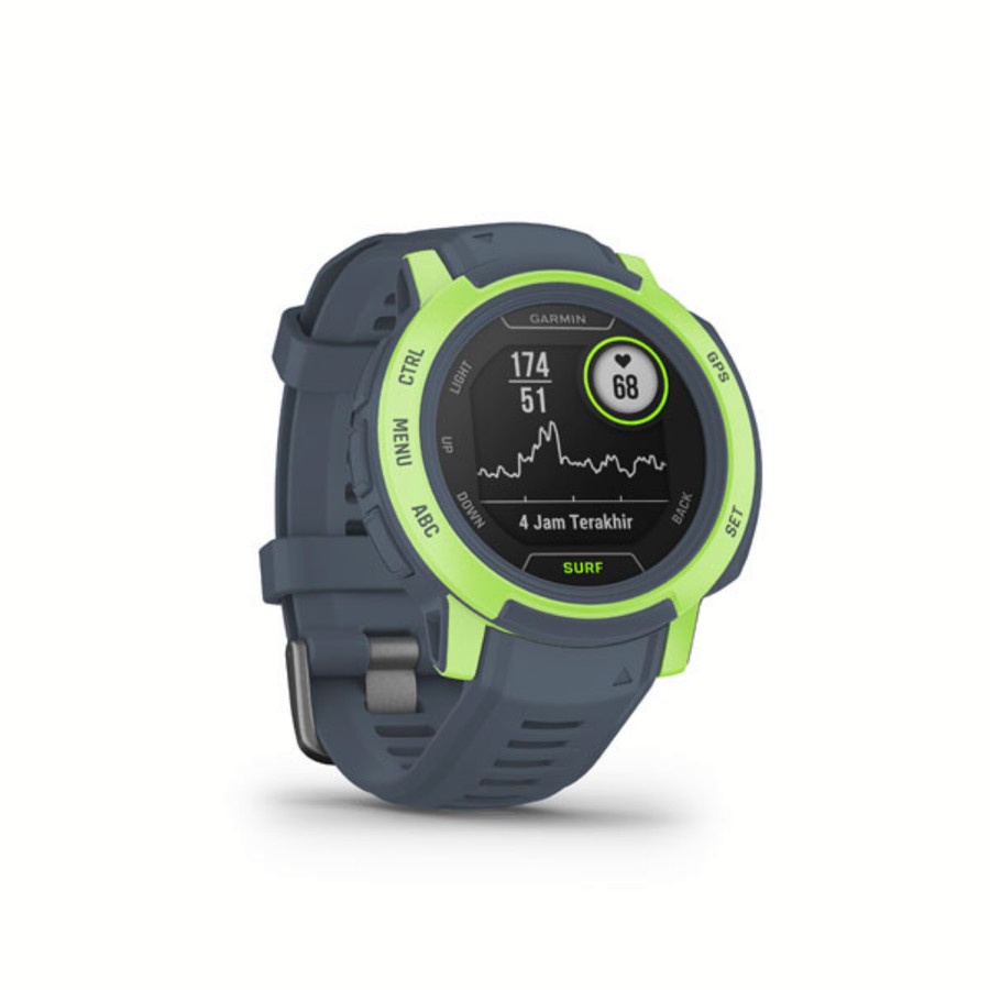 GARMIN SMARTWATCH INSTINCT 2 SURF EDITION - MAVERICKS ORI GARANSI TAM