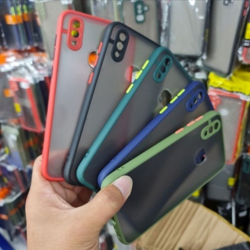 Vivo V11 V11i case fuze dove doff matte colour warna