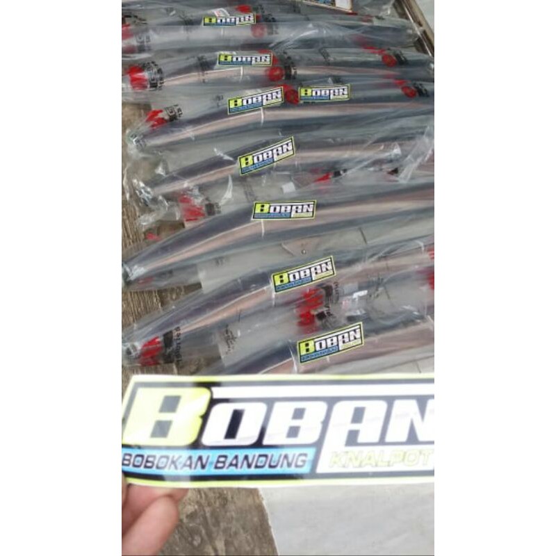 knalpot boban laser rx king c33 original