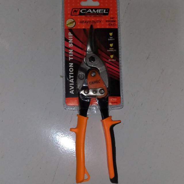 Gunting Potong Holo 10" Camel 250mm Tang Potong Baja Ringan