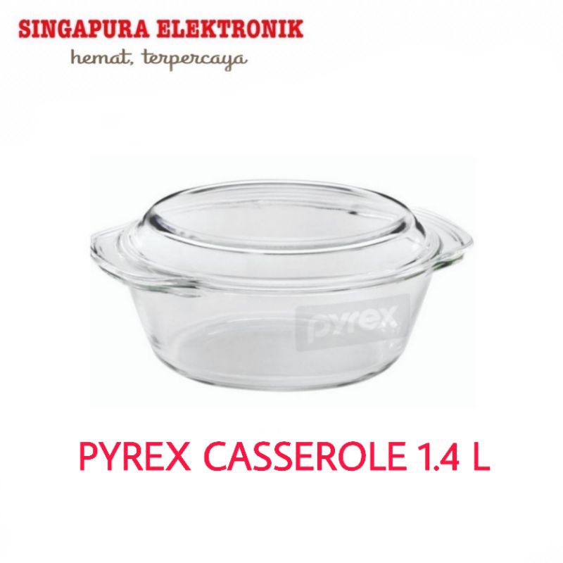 Pyrex Casserole with Lid 1.4 L PX-CAS1400