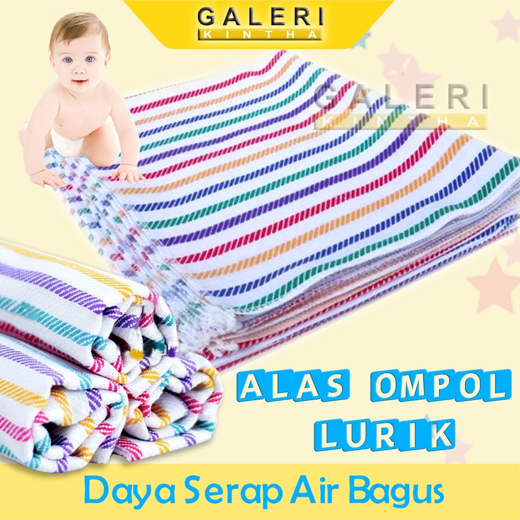 Alas Ompol Bayi Lemek Lurik Halus Baby Newborn