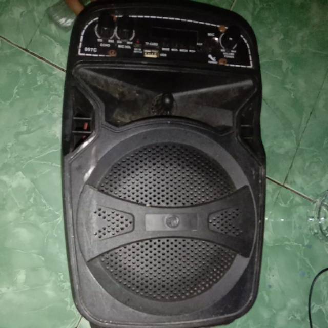 GMC speaker bluetooth portabel