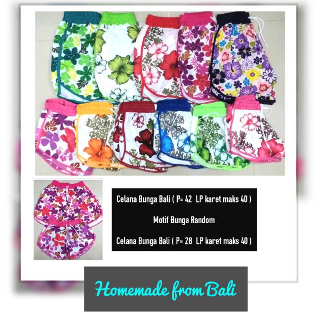 Celana Pendek Bunga khas Bali Shopee Indonesia Celana Pendek Bunga khas Bali Shopee Indonesia