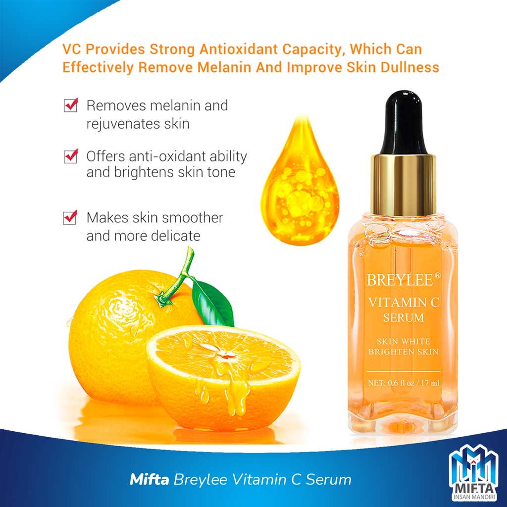 BREYLEE SERUM VITAMIN C / BREYLEE SERUM PERAWATAN PEMUTIH WAJAH