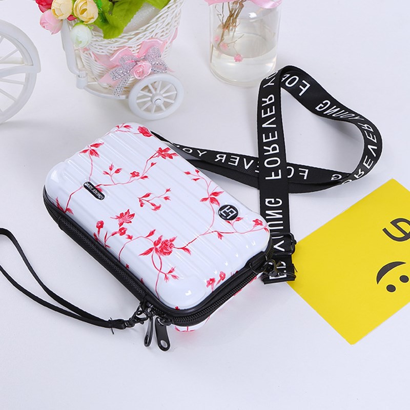 [ READY ] Tas Selempang wanita Koper Mini tas wanita Import tas make up tas hp tas mini selempang sling bag wanita tas wanita terbaru tas wanita kekinian tas wanita murah COD tas wanita forever young bag