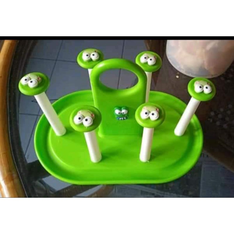 tatakan gelas keroppi