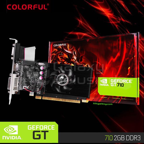 VGA COLORFUL NVIDIA GEFORCE GT710 2GB DDR3
