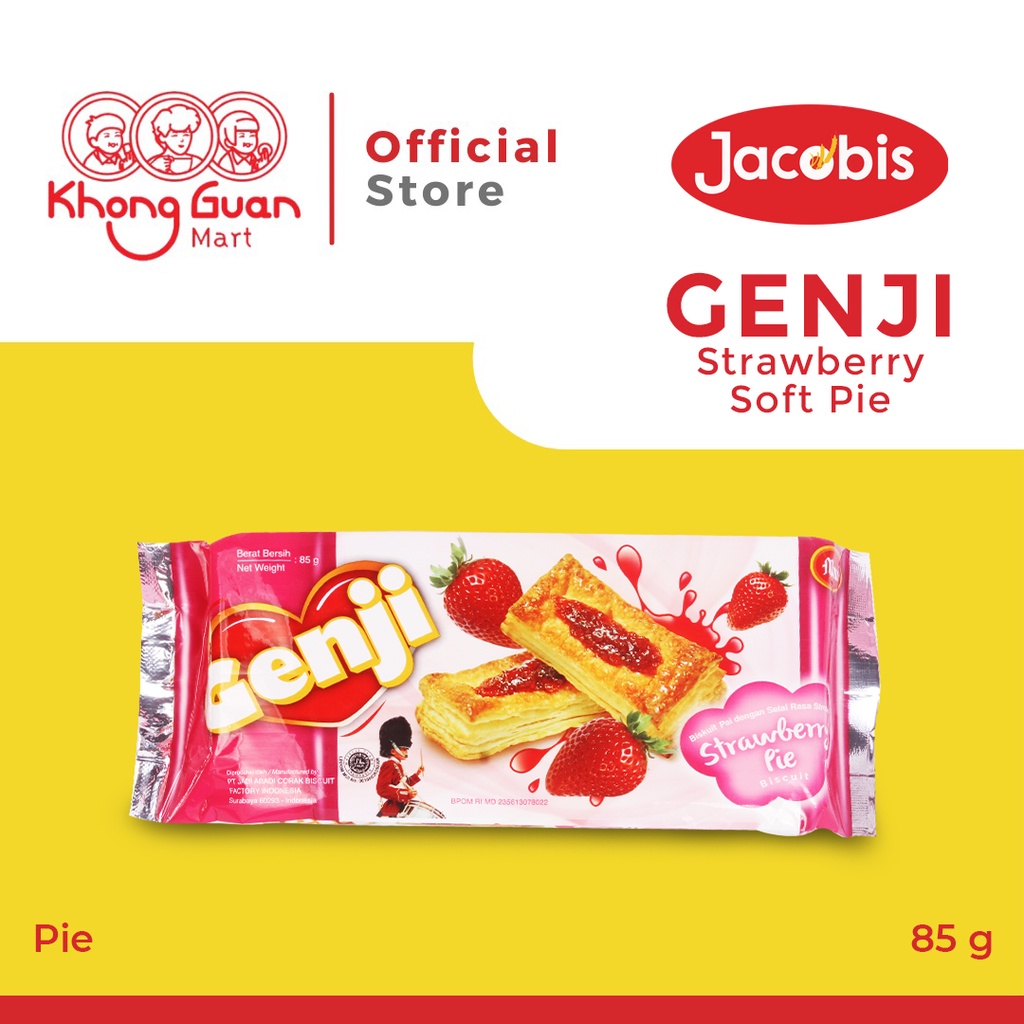 

MONDE Genji Strawberry Pie 85 Pack Gram