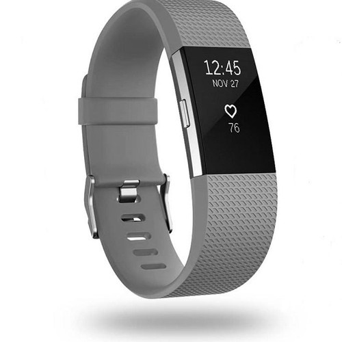 Tali Jam Sport Silicone Strap Band Fitbit Charge 2 Classic pink