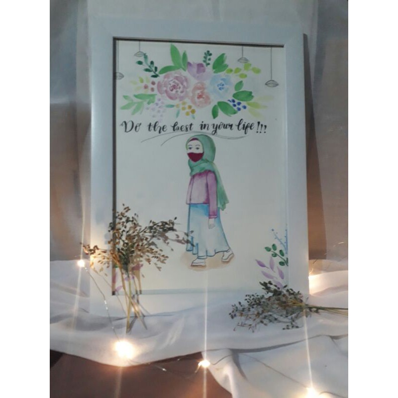 

HandLettering A4 Dengan Tulisan
