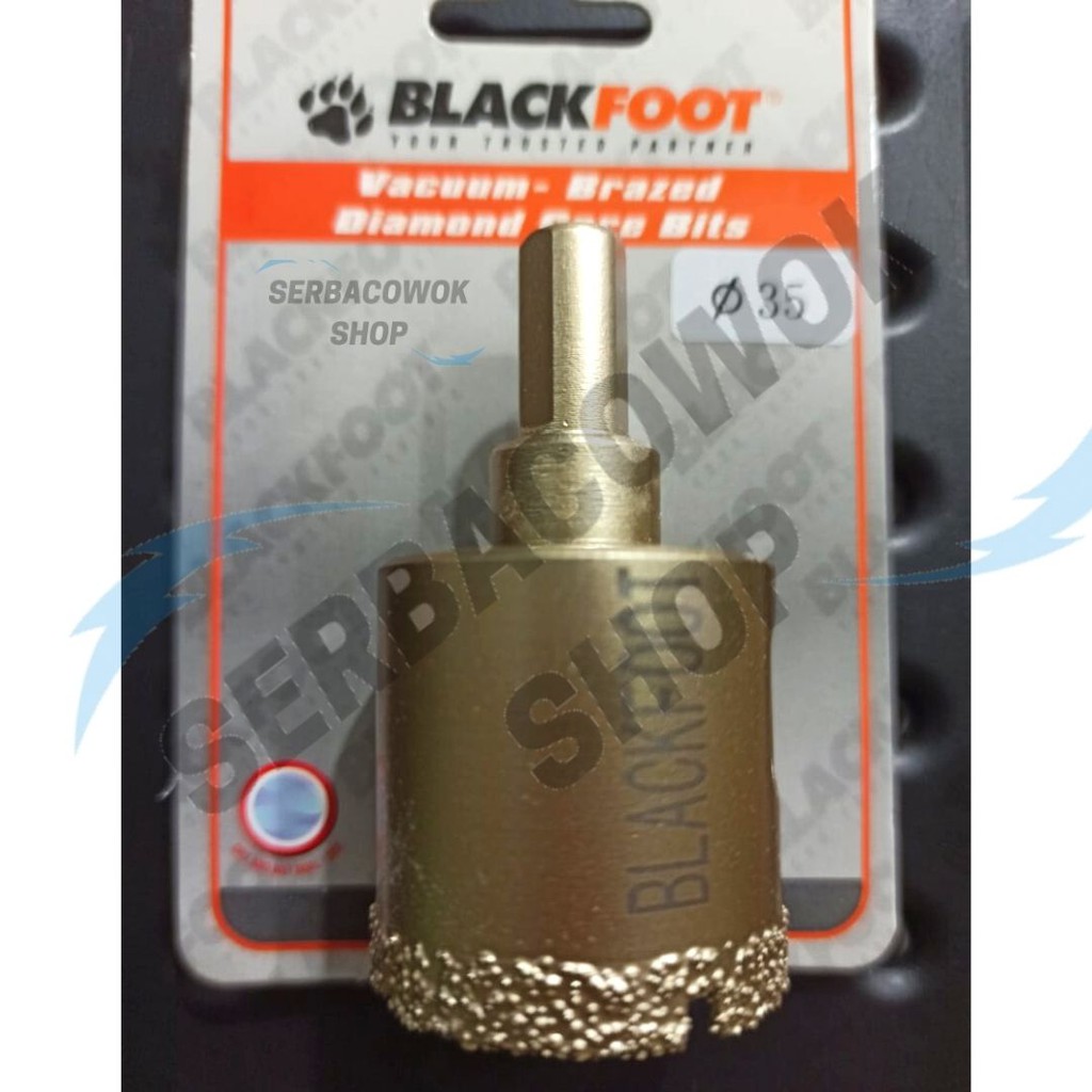 Blackfoot Mata Bor Granit - Kaca Brazed Diamond Hole saw #18 mm Core Drill HARGA SATUAN Termurah