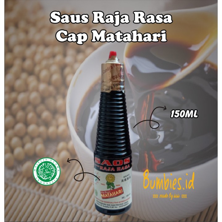 Saus Raja Rasa Cap Matahari 150ml (HALAL) PENYEDAP RASA | BUMBU NASI