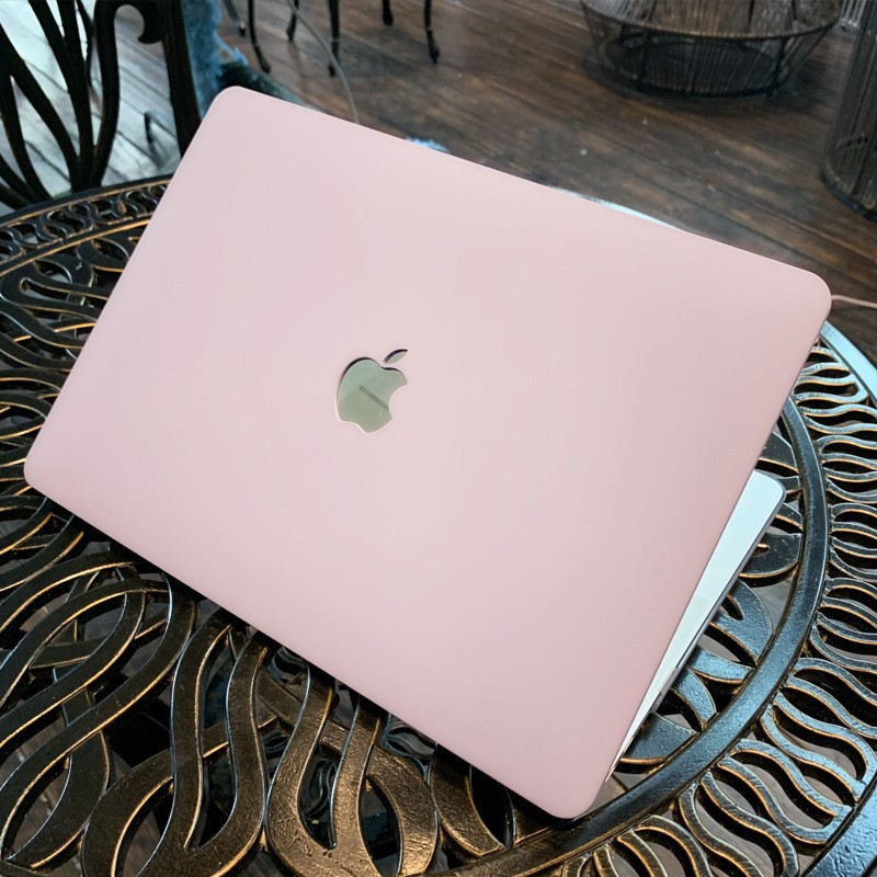 Casing Cover Hardcase Macbook Pro Toucbar 15 inch A1707 A1990 pink