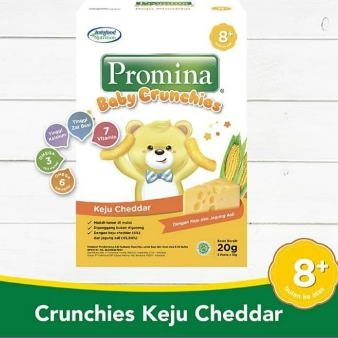 PROMINA BABY CRUNCHIES SNACK BAYI 20gr | Cemilan Bayi