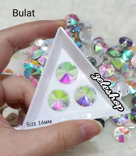 DIAMOND JAHIT ISI 50 PCS / HIASAN GAUN