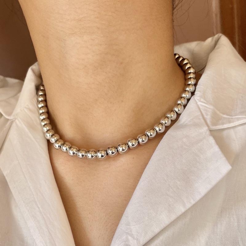 Anne pearl choker / kalung mutiara / pearl necklace