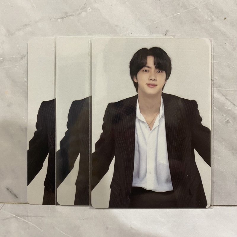 BTS official PTD Jin Seokjin permission to dance pc mpc mini photocard | magic shop muster wings tea