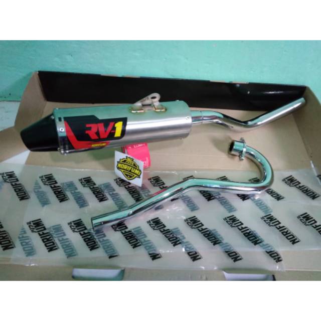 knalpot norifumi rv1 shorty crf 150 l original