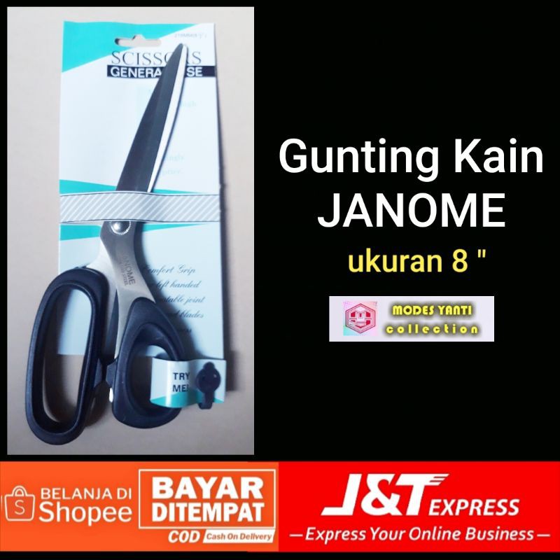 

gunting kain janome 8,5