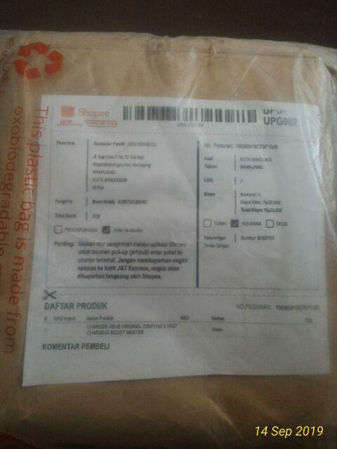 CHARGER ASUS ORIGINAL ZENFONE 2 FAST CHARGING BOOST MASTER