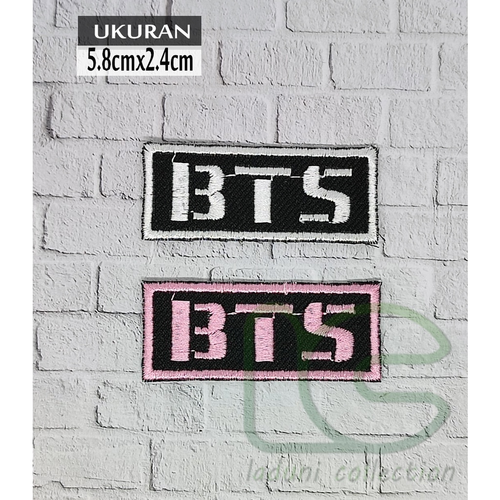 Patch BORDIR  LOGO BTS KOTAK/Patch BTS