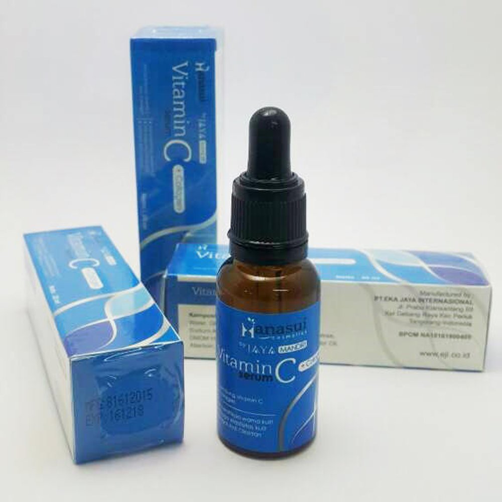 Hanasui Serum Vitamin C plus Collagen Biru Girlsneed77 ORIGINAL BPOM Serum Anti Aging