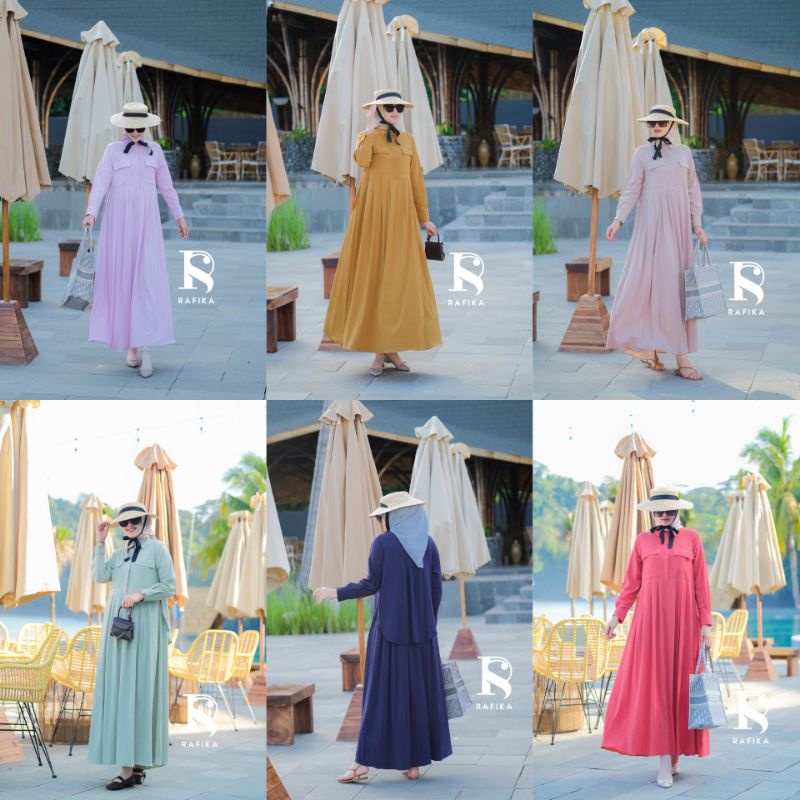 SEIKA MIDI DRESS BY RAFIKA