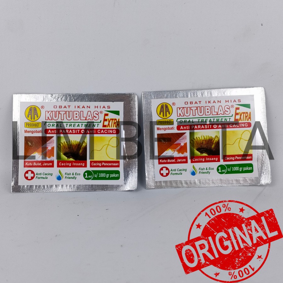 KUTUBLAS EXTRA 5 GRAM / OBAT IKAN KUTUBLAS EKSTRA