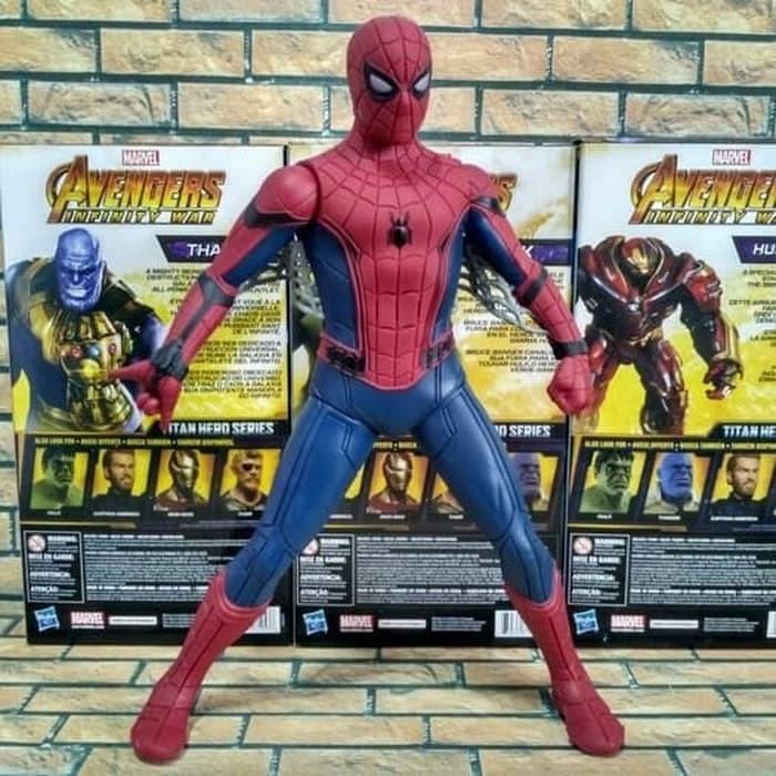 Figure | Spiderman Homecoming Big Size Action Figure Spider Man Mainan