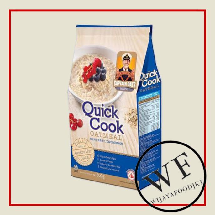 

Promo Awal tahun Captain Oats Quick Cook 800gr + Free 200gr Promo Awal tahun