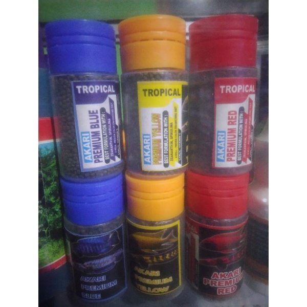 AKARI Premium  Yellow Red Blue Reapack isi 12botol