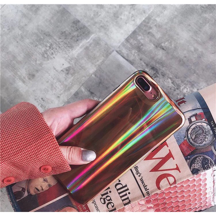Premium Hologram colorful case iphone 6 / 6s / 6 plus / 6s plus / 7 / 8 /  7 plus / 8 plus / x