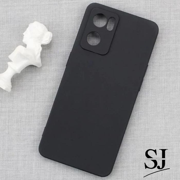 Case Oppo A57 4G Premium Black Matte Soft Case Casing - Oppo A57