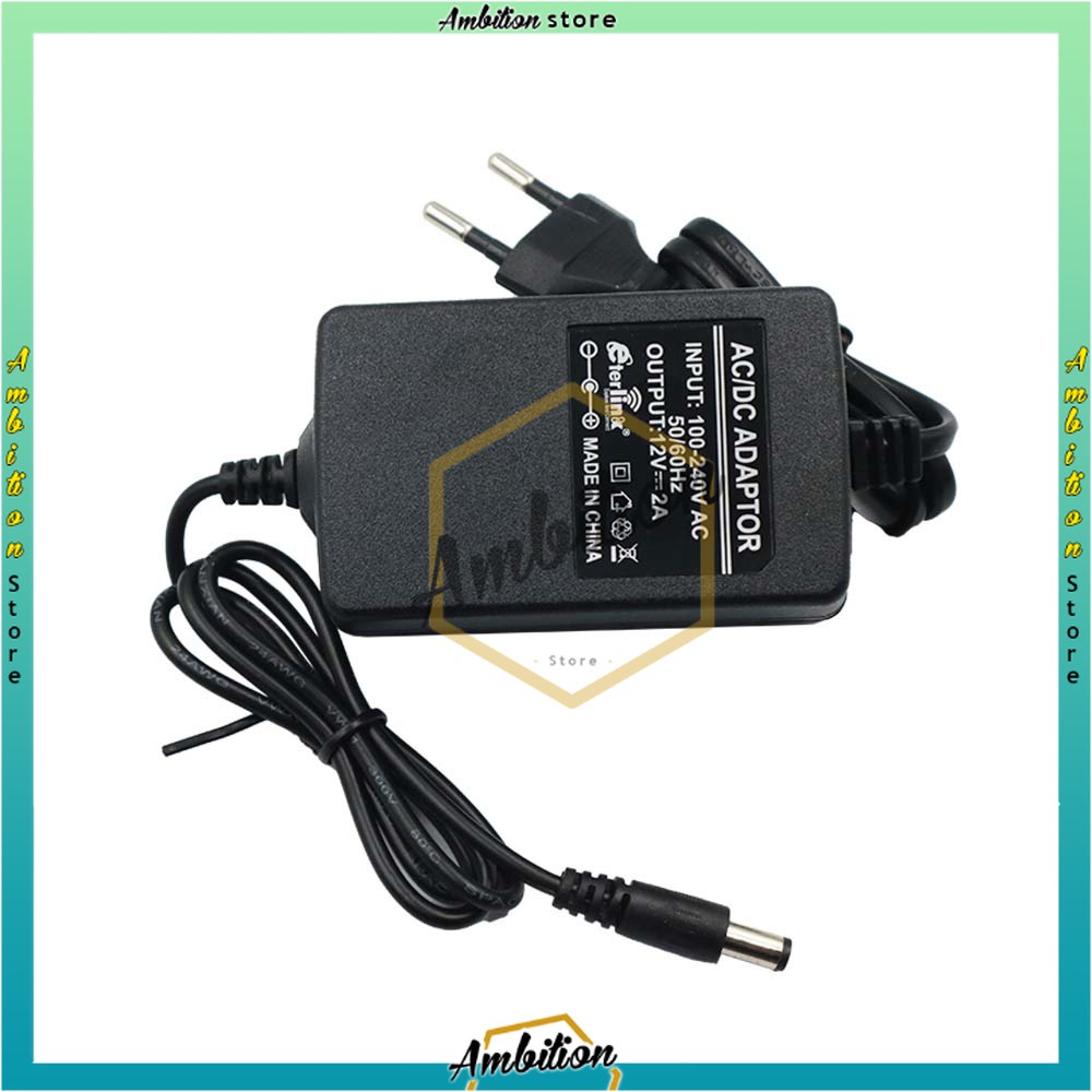 TERBARU!!! ADAPTER 12V 2A  - ORIGINAL POWER SUPPLY [Bisa bayar ditempat]