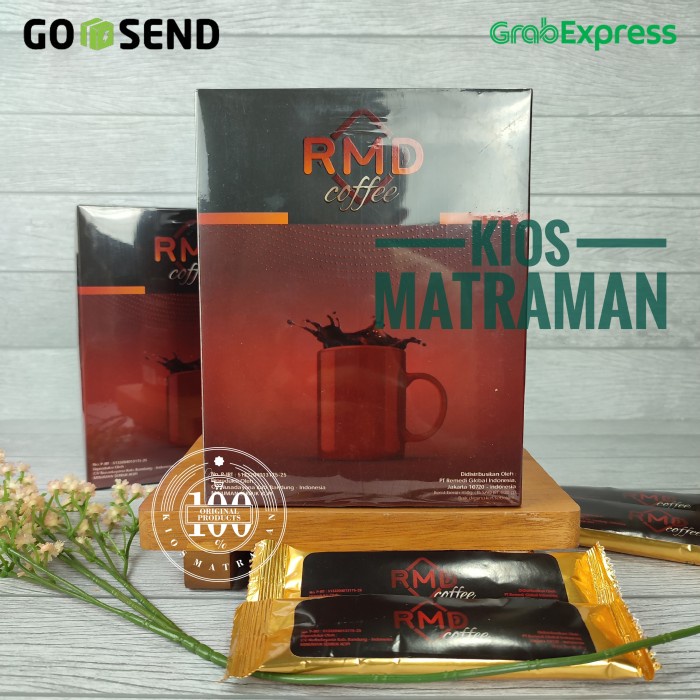 

[BISA COD] RMD Coffee Asli Original 1 Box isi 15 Saset