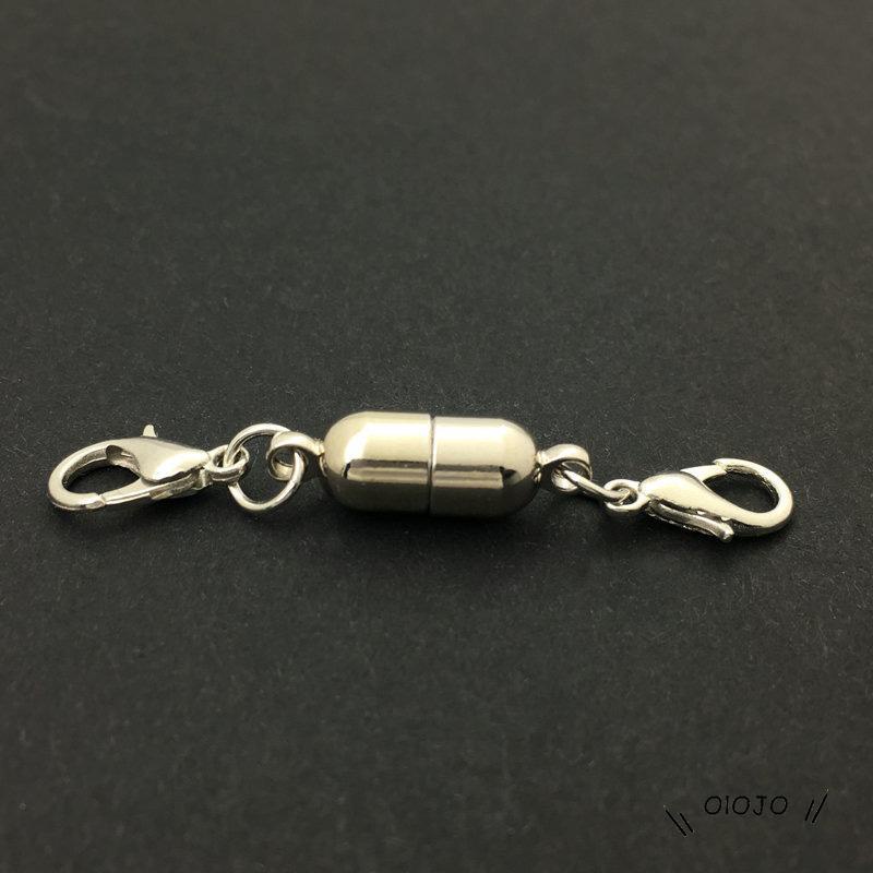 Gesper Magnet Bentuk Oval Untuk Membuat Perhiasan Kalung / Gelang DIY - ol2