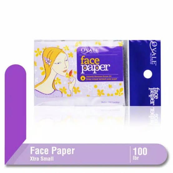 Ovale Face Paper / kertas minyak wajah ovale oval (GROSIR)