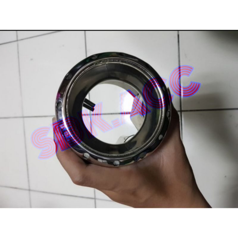 Buntut Knalpot Grand Fortuner Stainless / Muffler Cutter Fortuner / Sambungan Knalpot Fortuner