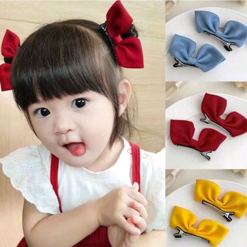 Jepit Rambut Anak Korea Model Bunny ( Harga untuk Sepasang)