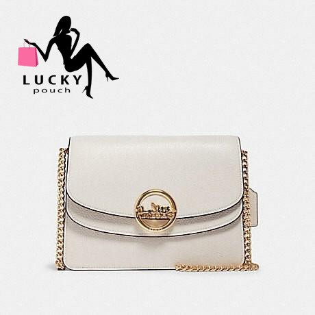 Coach Jade Flap Crossbody Chalk Multi