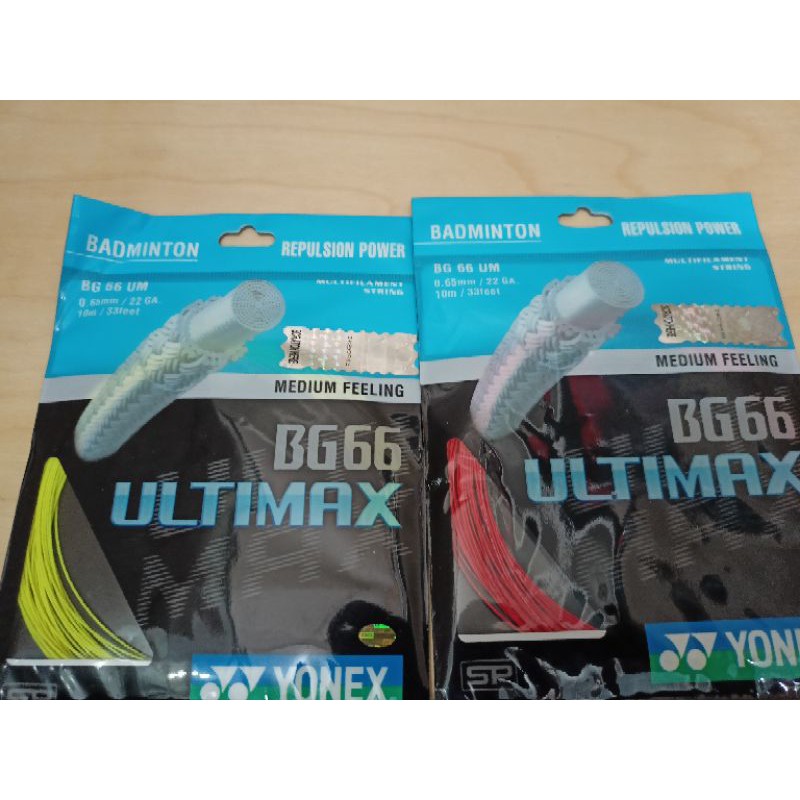 Senar Tali Badminton / Raket BG 66 Ultimax Yonex Original