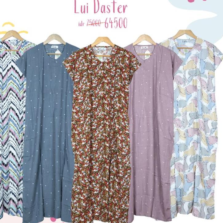 Recomended.. Lui Daster Busui by DAINIK Homewear LD125 Panjang Semata Kaki