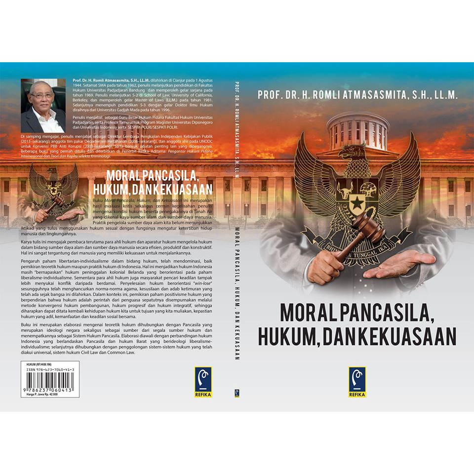 buku MORAL PANCASILA, HUKUM, DAN KEKUASAAN
