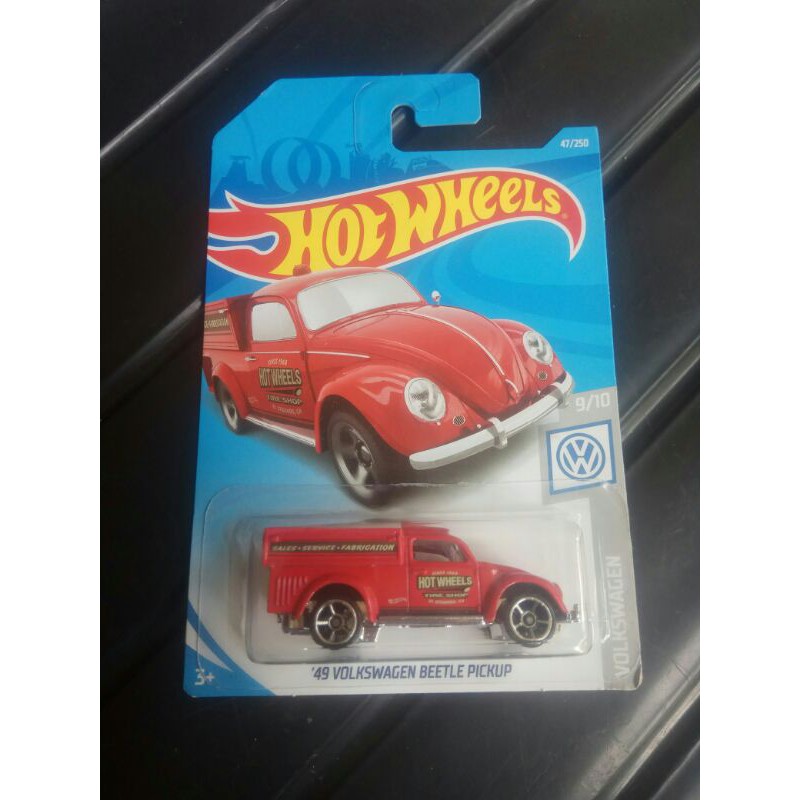 hotwheels 49 VOLKSWAGEN BEETLE PICKUP merah HW VOLKSWAGEN